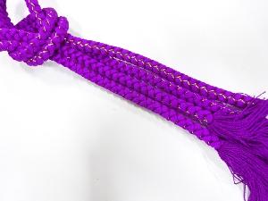 正絹　手組帯締め